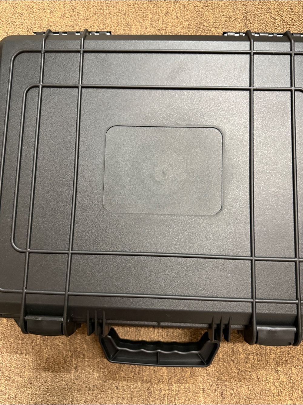 Durable Black Protective Hard Case - Heavy-Duty Storage